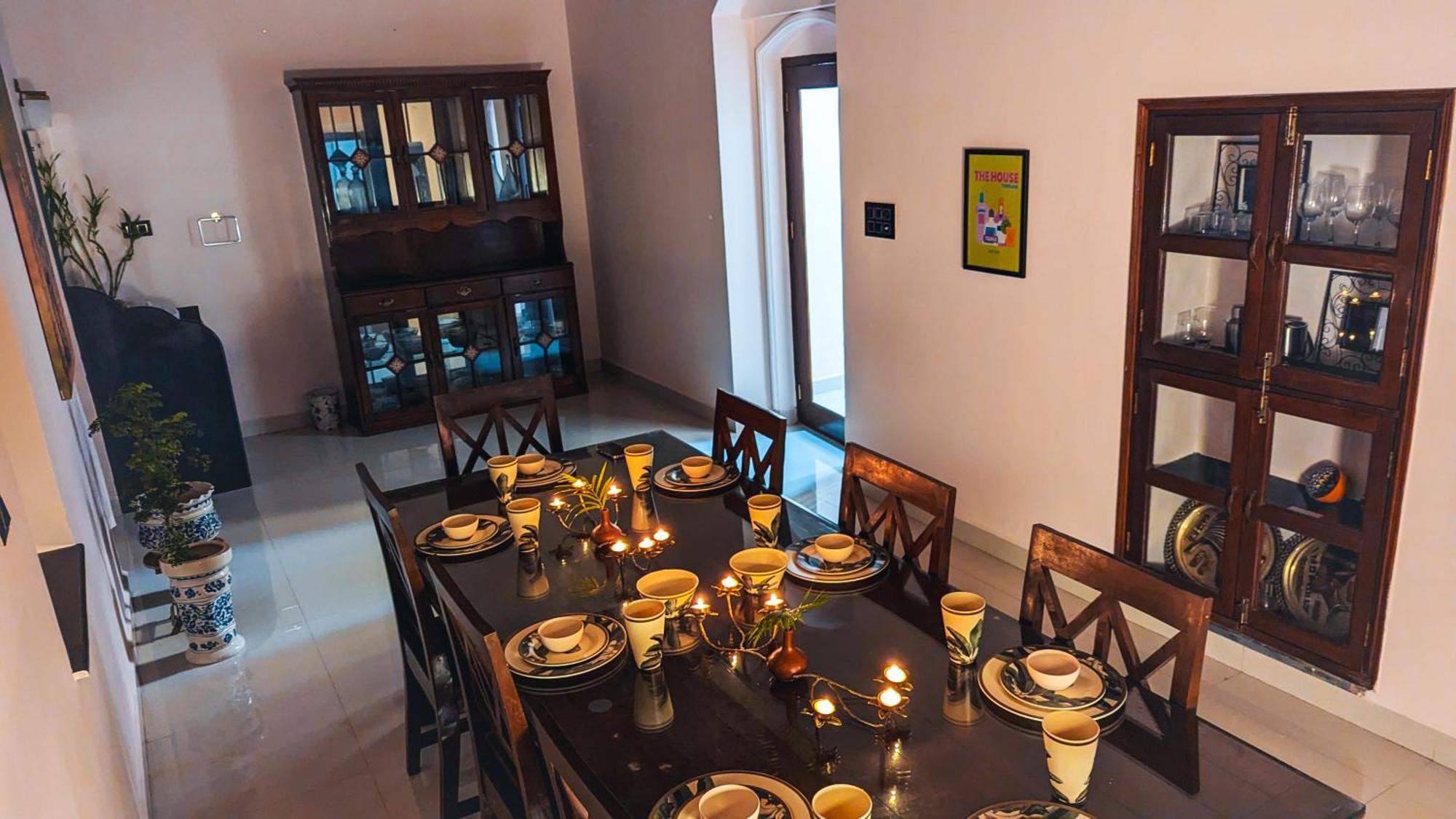 The First House By V3Homestay 4Bhk Private Pool Calangute Eksteriør billede